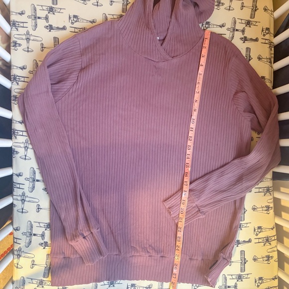 Kate Quinn Organic Cotton Wide Rib Mama Hoodie XL - Picture 7 of 7